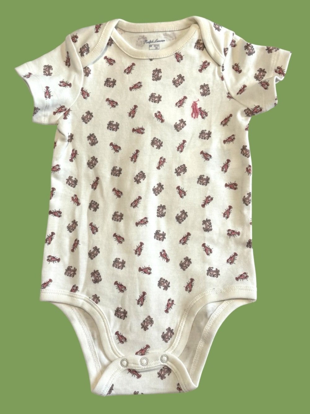 RL Baby Onesie with Print